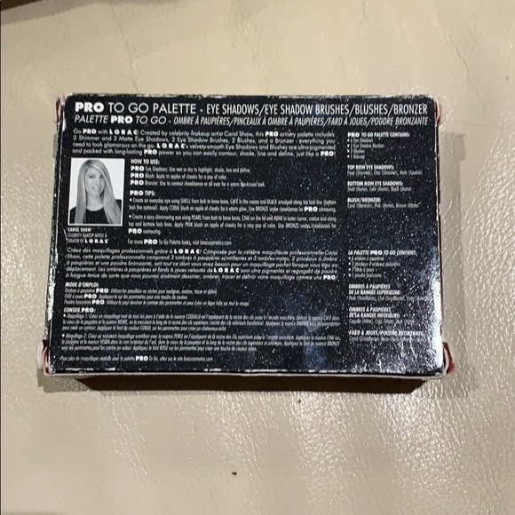 ✨LORAC PRO TO GO PALETTE W BONUS BRUSH AND LIP ✨ - Picture 7 of 8